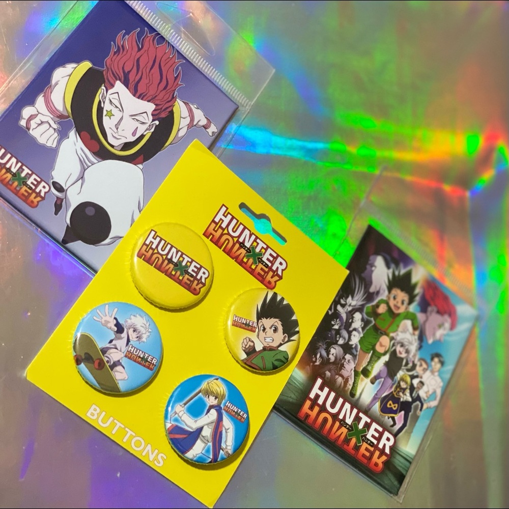 Hunter  x Hunter pins & Merch